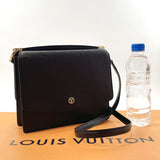 LOUIS VUITTON Shoulder Bag M52362 Grenel Epi Leather Black Noir Women Used
