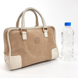 LOEWE Handbag L20 Americana 28 Suede/leather beige Women Used - JP-BRANDS.com