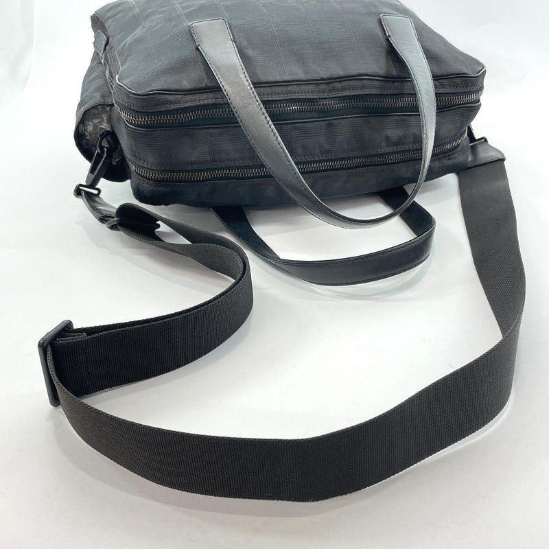 CHANEL Handbag A15973 New travel line Nylon Black Women Used – JP
