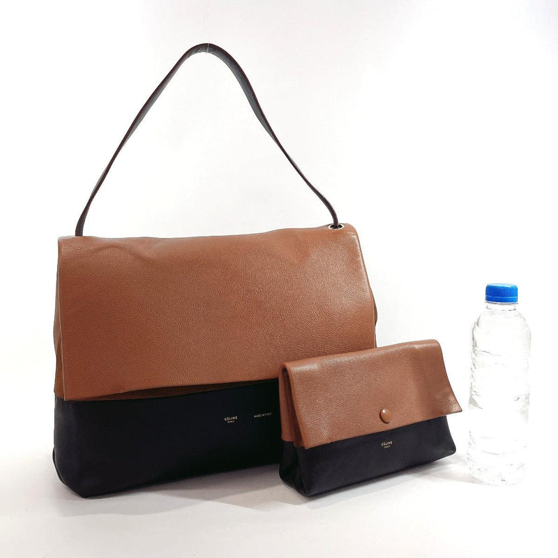 CELINE Shoulder Bag 172183 All soft leather/Suede Brown Brown Women Used - JP-BRANDS.com