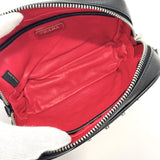 PRADA Shoulder Bag leather Black Women Used
