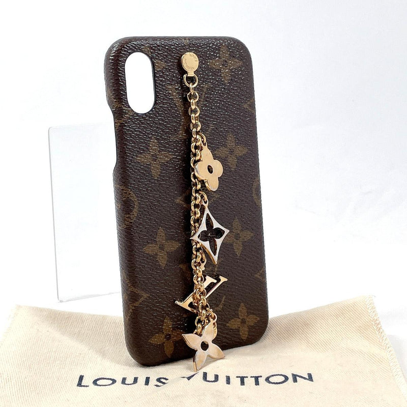 Louis Vuitton Bracelet. Grey and black. Leather. Gold plated lock. V g cndn