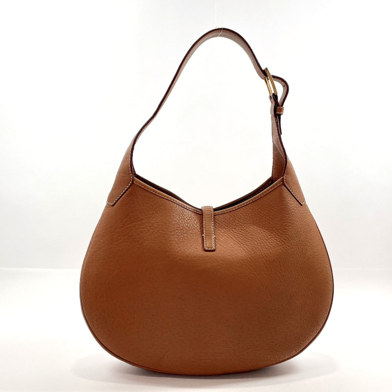 Salvatore Ferragamo Handbag AU-21-2421 Gancini leather Brown Women Used