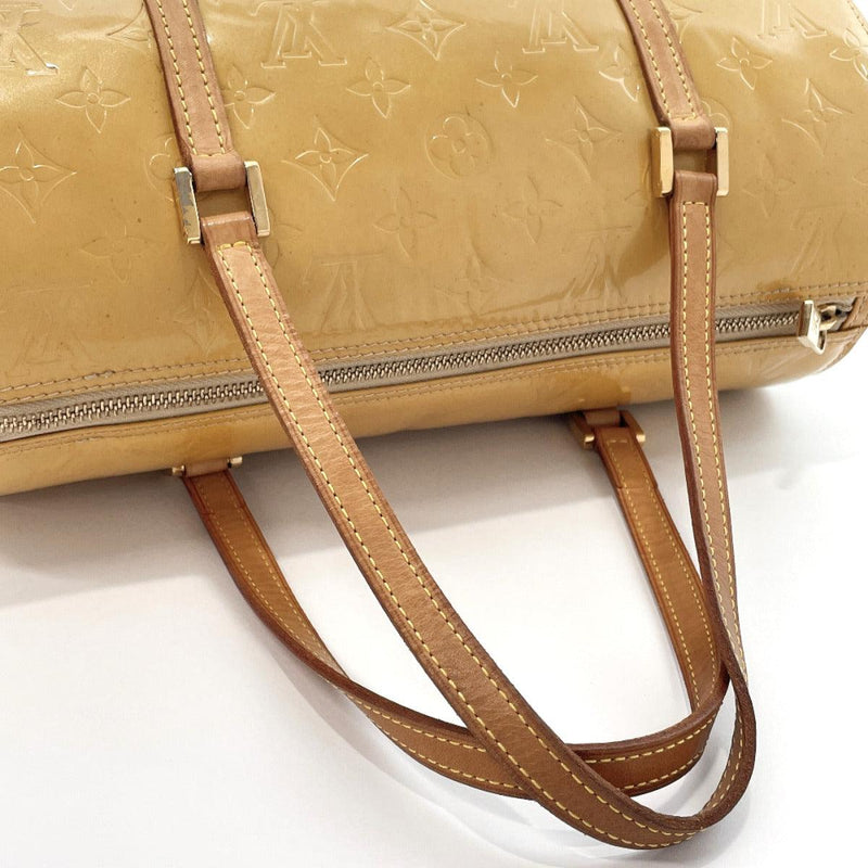 LOUIS VUITTON Monogram Vernis Bedford Hand Bag Beige M91006 LV Auth bs6974  Patent leather ref.1024990 - Joli Closet