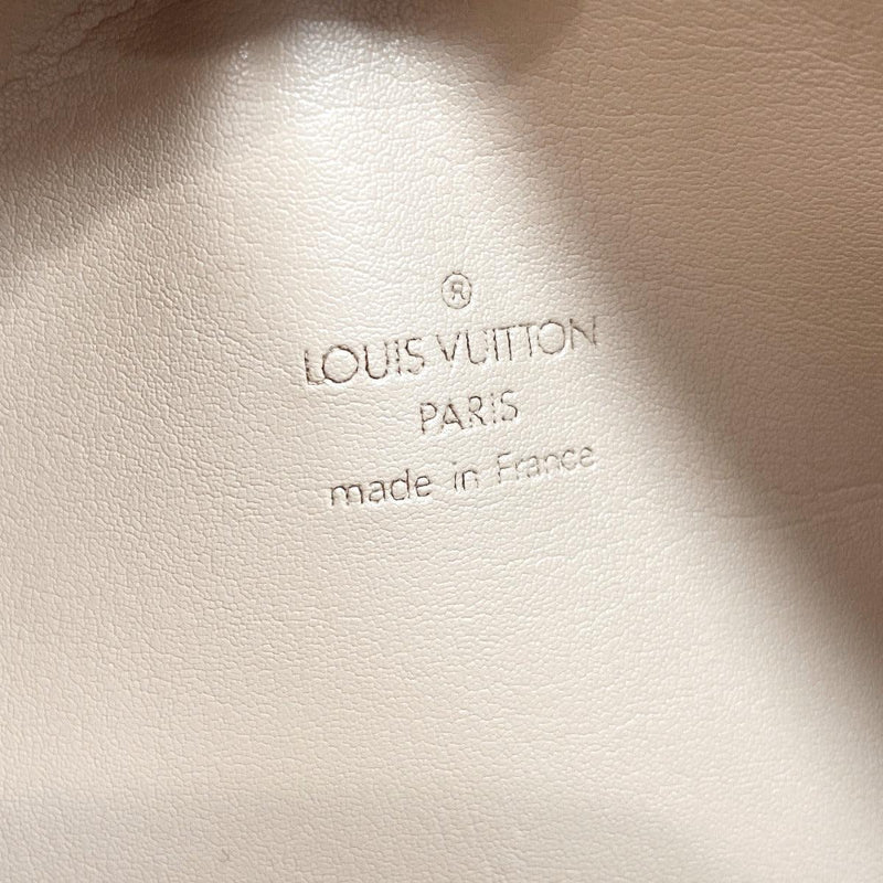LOUIS VUITTON Monogram Vernis Bedford Hand Bag Beige M91006 LV