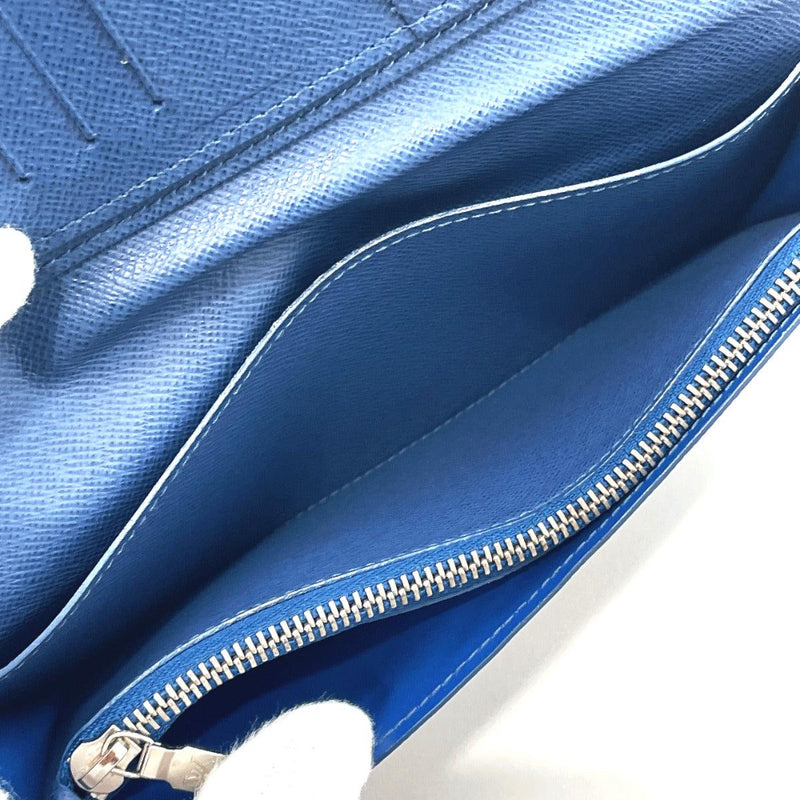 LOUIS VUITTON purse M62973 Portefeiulle braza Epi Leather blue