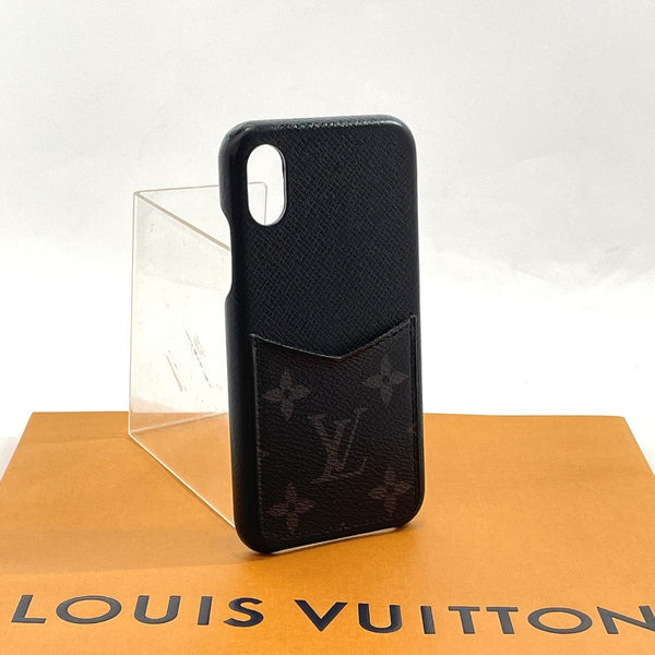 LOUIS VUITTON Other accessories M68692 iPhone case X/Xs Monogram macacer  Brown unisex Used