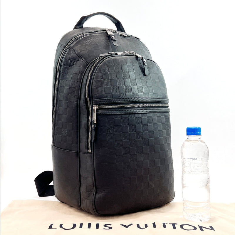 Louis Vuitton Michael Damier Graphite Canvas Backpack Bag Black