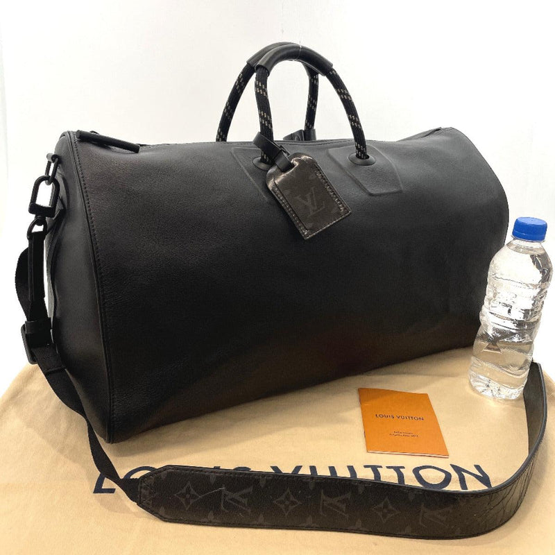 Men's Black Louis Vuitton Duffle Bag