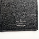 LOUIS VUITTON purse M30541 Portefeiulle colon Bill Compartment Taiga Black Black mens Used - JP-BRANDS.com