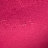 HERMES purse Dogon GM Togo Red □QCarved seal Women Used - JP-BRANDS.com