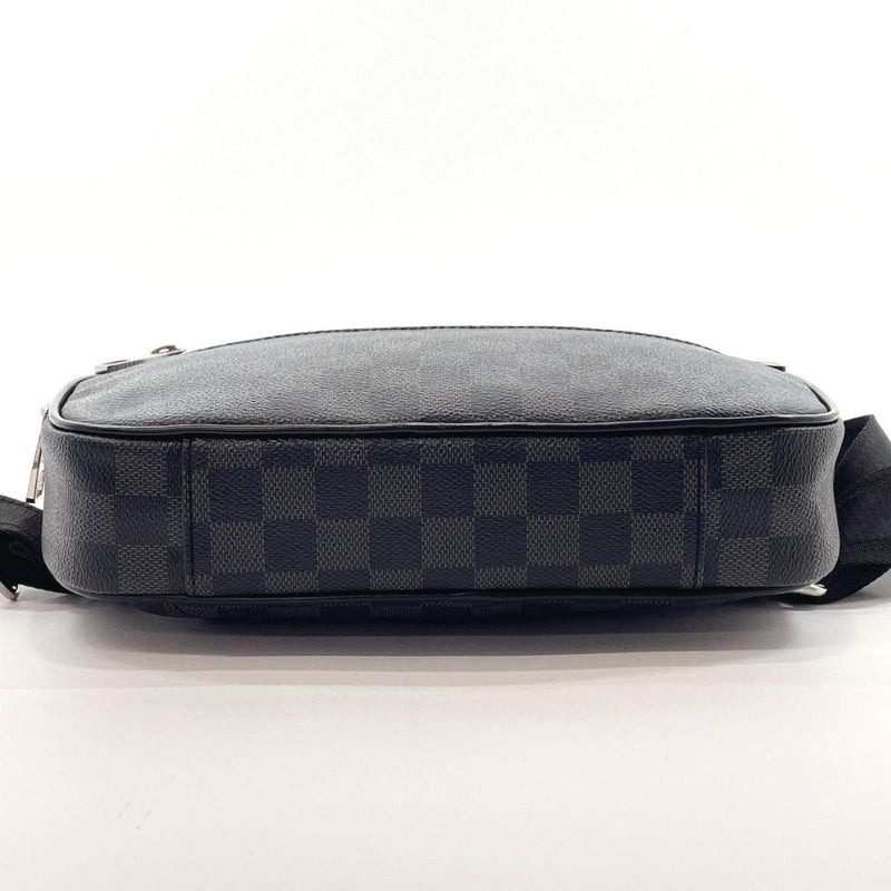 Black Louis Vuitton Damier Graphite Ambler Belt Bag