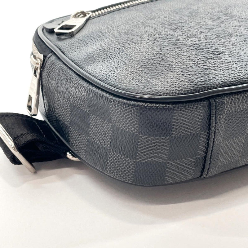 Louis Vuitton Damier Graphite Ambler Waist Bag - Grey Waist Bags