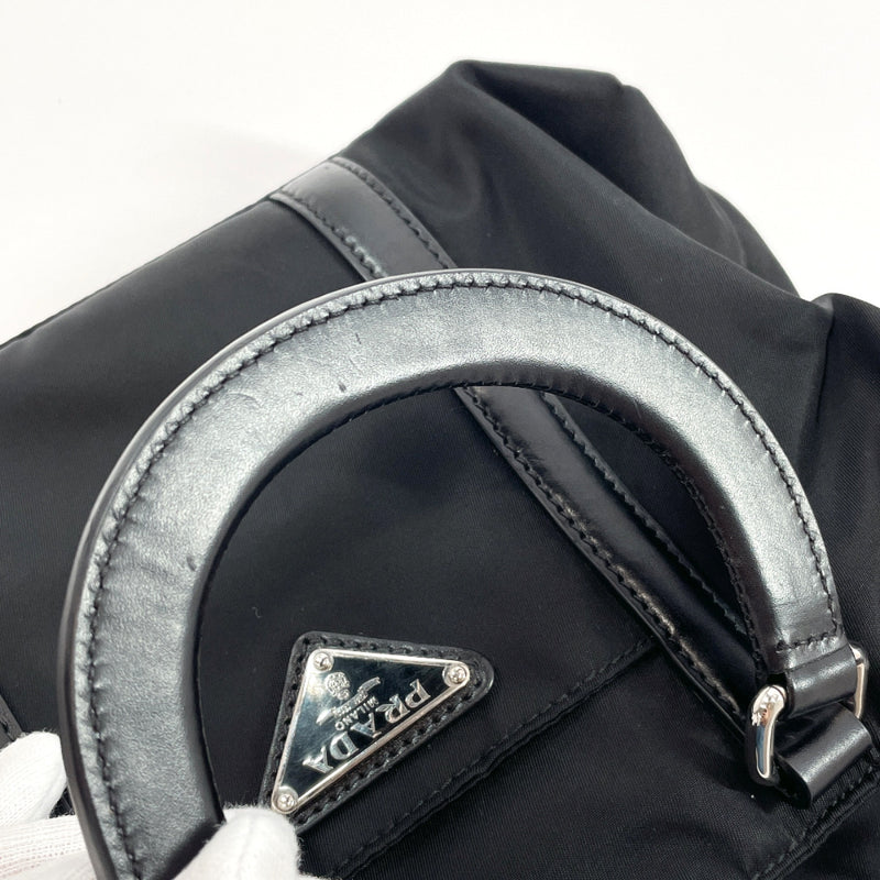 PRADA Handbag BN1052 Nylon Black Women Used