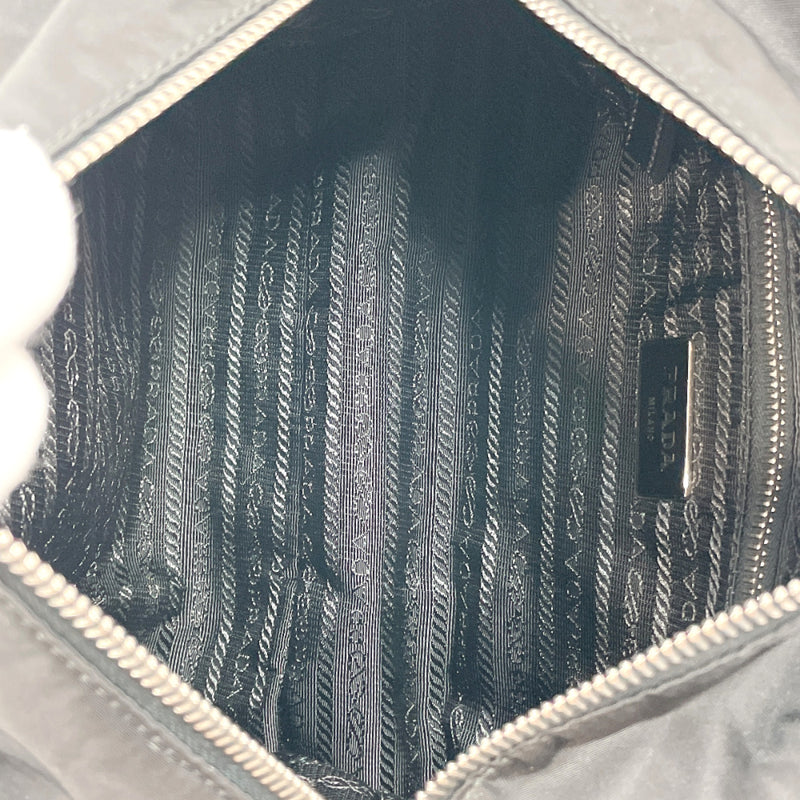 PRADA Handbag BN1052 Nylon Black Women Used