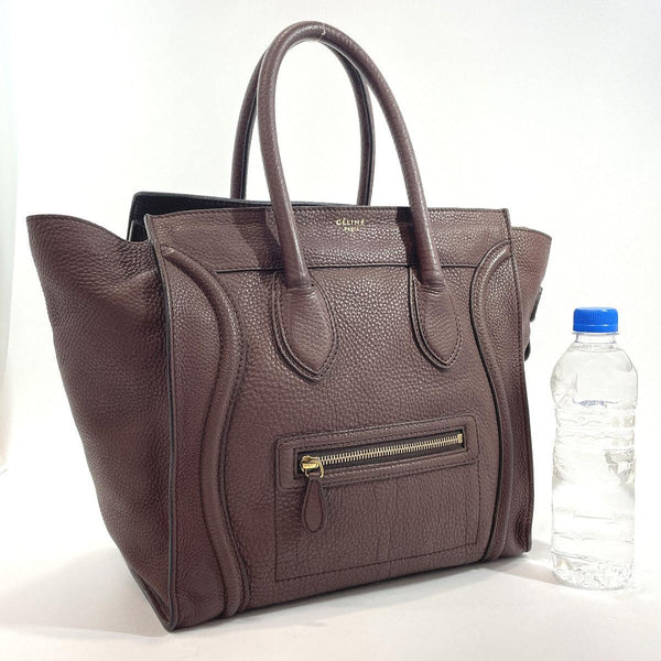 CELINE Handbag U・PA・013 Luggage shopper leather Brown Women Used - JP-BRANDS.com