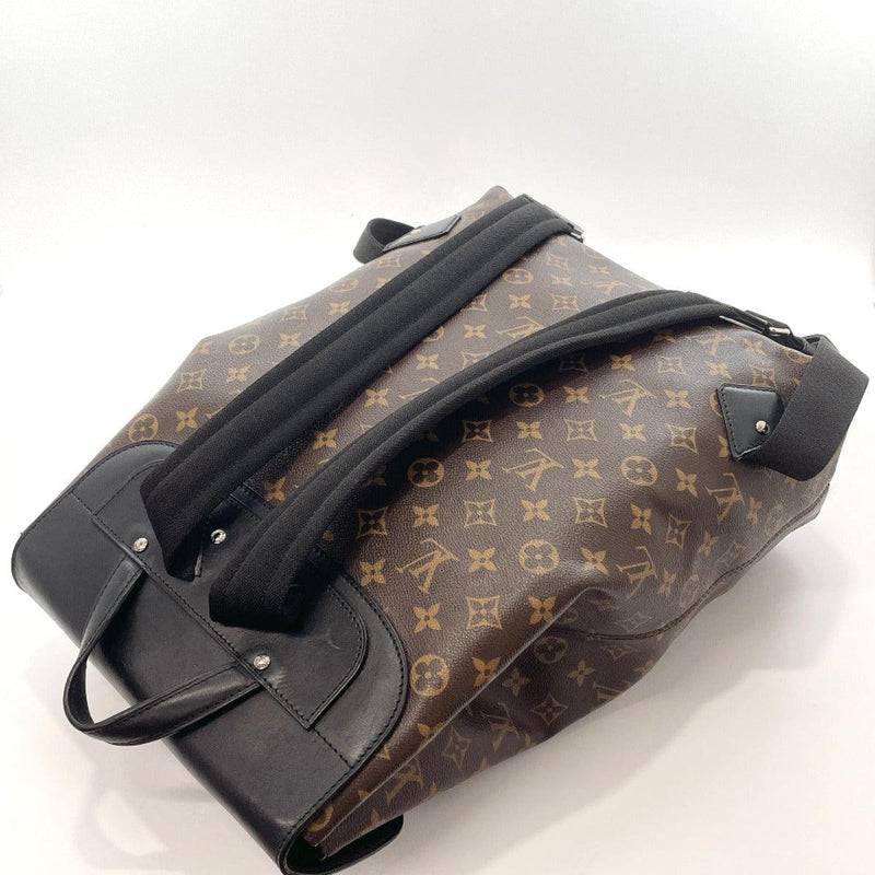 Randonnée patent leather backpack Louis Vuitton Brown in Patent