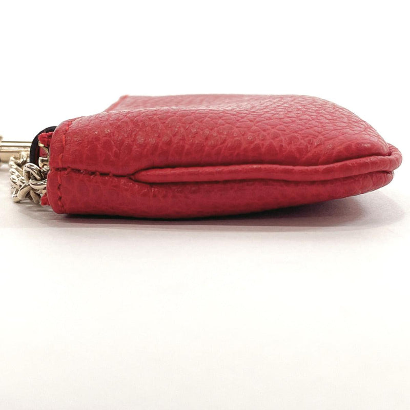 GUCCI coin purse 368879 Key ring leather Red Women Used - JP-BRANDS.com