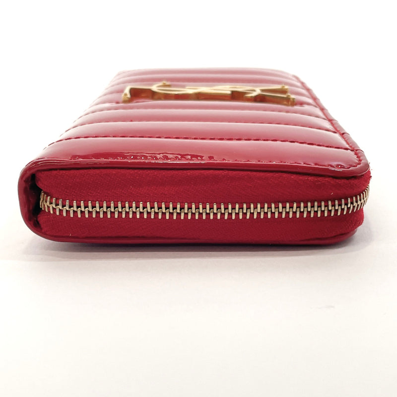 YVES SAINT LAURENT purse Patent leather Red Women Used
