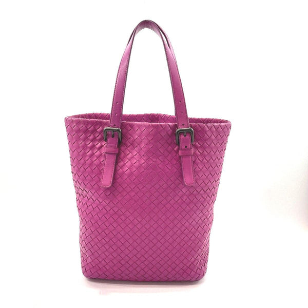 BOTTEGAVENETA Tote Bag 270917 Intrecciato leather pink pink Women Used - JP-BRANDS.com
