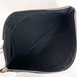 BALENCIAGA Clutch bag 373840 Punching logo leather gray gray mens Used - JP-BRANDS.com