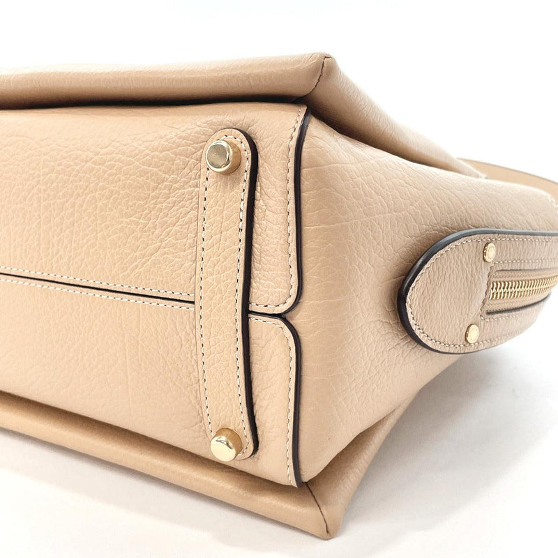 COACH Handbag 67711 2way leather beige Women Used - JP-BRANDS.com