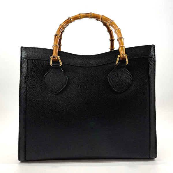 Lulu Black Suede Custom Bag with Bamboo Handle | Lisi Lerch