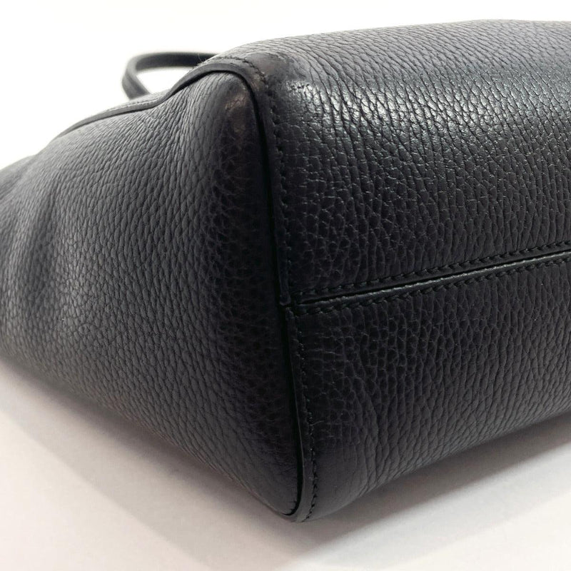 GUCCI Handbag 368827 2way Swing mini leather Black Women Used - JP-BRANDS.com