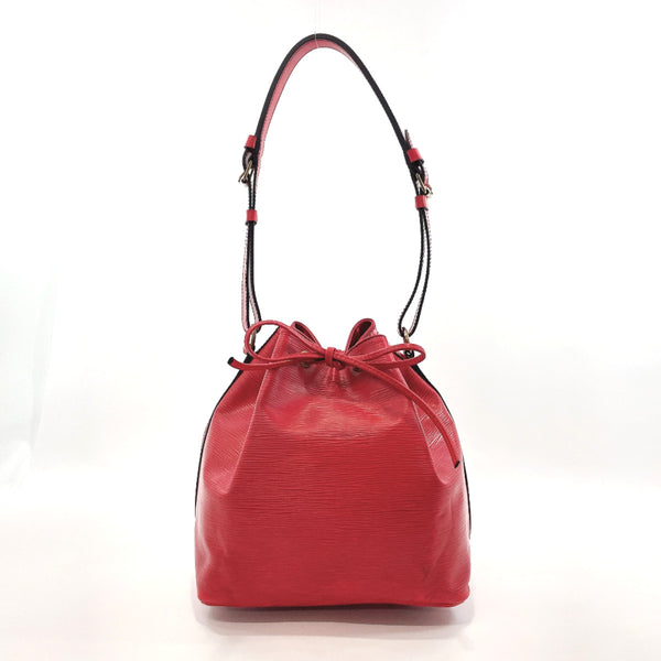 LOUIS VUITTON Shoulder Bag M44107 Petit Noe Epi Leather Red Women Used
