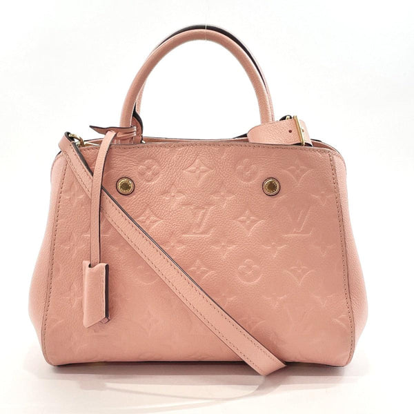 LOUIS VUITTON Handbag M44123 Montaigne BB Monogram unplant pink Women Used - JP-BRANDS.com