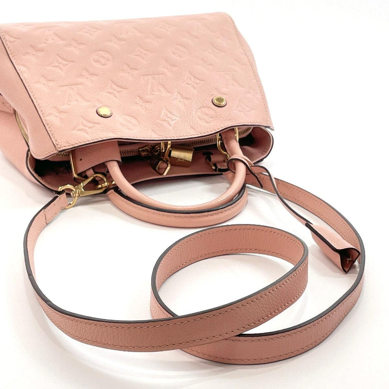 Louis Vuitton Handbag Montagne MM Monogram Brown 2WAY w/Storage Bag