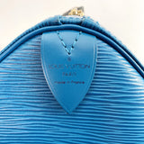 LOUIS VUITTON Handbag M43015 Speedy 25 Epi Leather blue Women Used