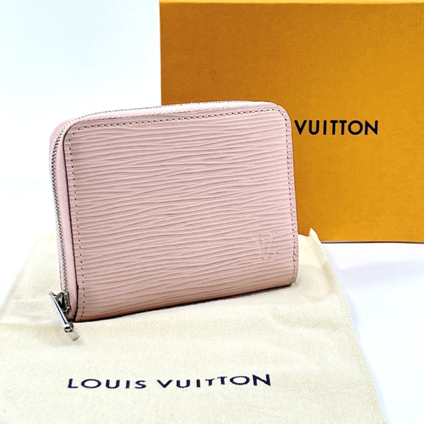 LOUIS VUITTON coin purse M61206 Zippy coin purse Epi Leather pink pink Women Used