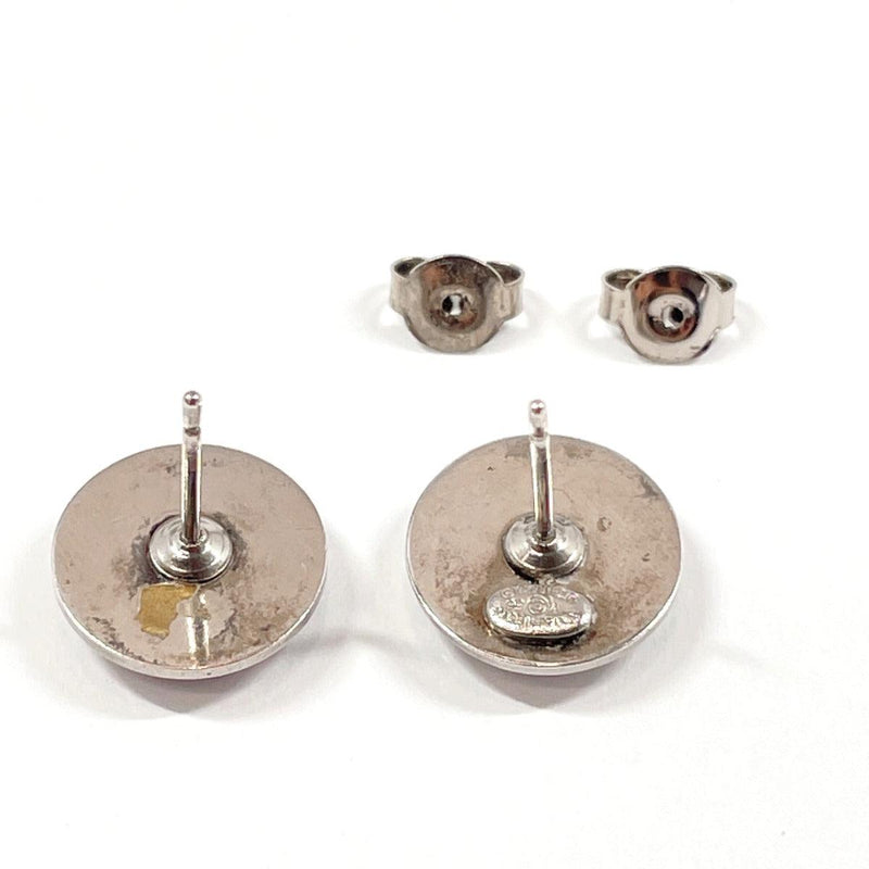 CHANEL earring Round COCO Mark metal Silver 99 A Women Used - JP-BRANDS.com