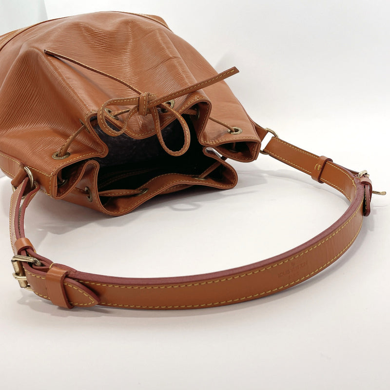 LOUIS VUITTON Shoulder Bag M44008 Noe Epi Leather Camel Camel Women Used