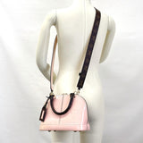LOUIS VUITTON Handbag M51925 Alma BB Patent leather/Monogram canvas pink pink Women Used - JP-BRANDS.com