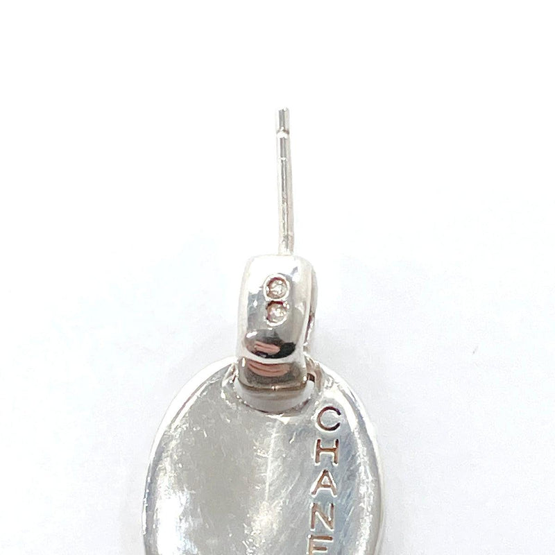 CHANEL earring plate Silver925 Silver Women Used - JP-BRANDS.com