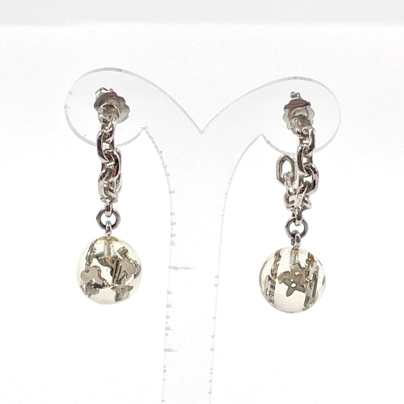 LOUIS VUITTON earring Bour de Reille Bull metal Silver Women Used - JP-BRANDS.com