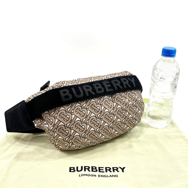 BURBERRY Waist bag 8011616 MEDIUM MONOGRAM PRINTED BUM BAG Nylon beige beige unisex Used - JP-BRANDS.com