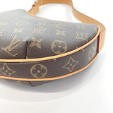 LOUIS VUITTON Shoulder Bag M51510 Pochette croissant Monogram canvas Brown Women Used