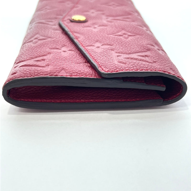LOUIS VUITTON purse M60491 Portefeiulle culyuse Monogram unplant wine-red wine-red Women Used
