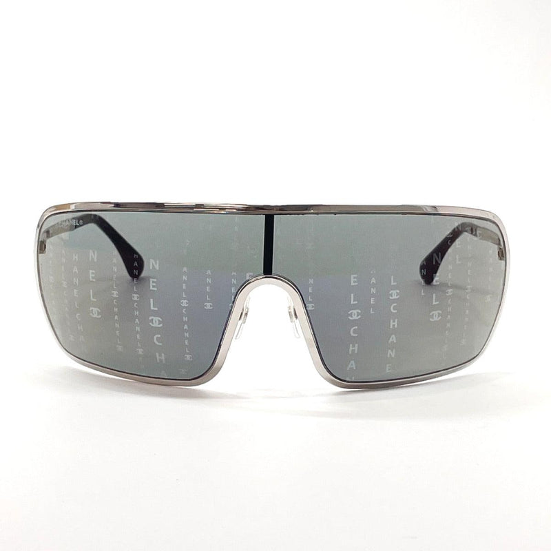 CHANEL sunglasses 71213 Total logo Mirror license metal/Synthetic resin  Silver dc0023449 Women Used