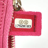 CHANEL coin purse A50168 Matelasse lambskin pink Women Used - JP-BRANDS.com