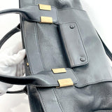 Chloe Handbag 01-13-62-65 Alice 2way leather Black Women Used - JP-BRANDS.com