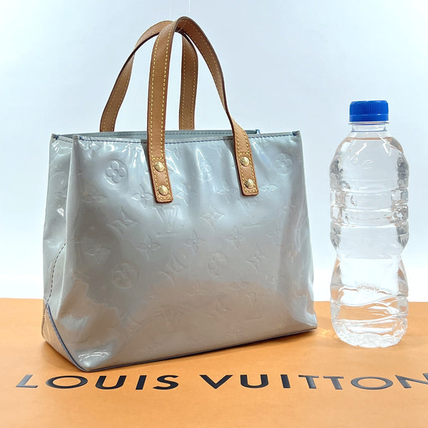 LOUIS VUITTON Tote Bag M91220 Lead PM Monogram Vernis blue blue Women Used