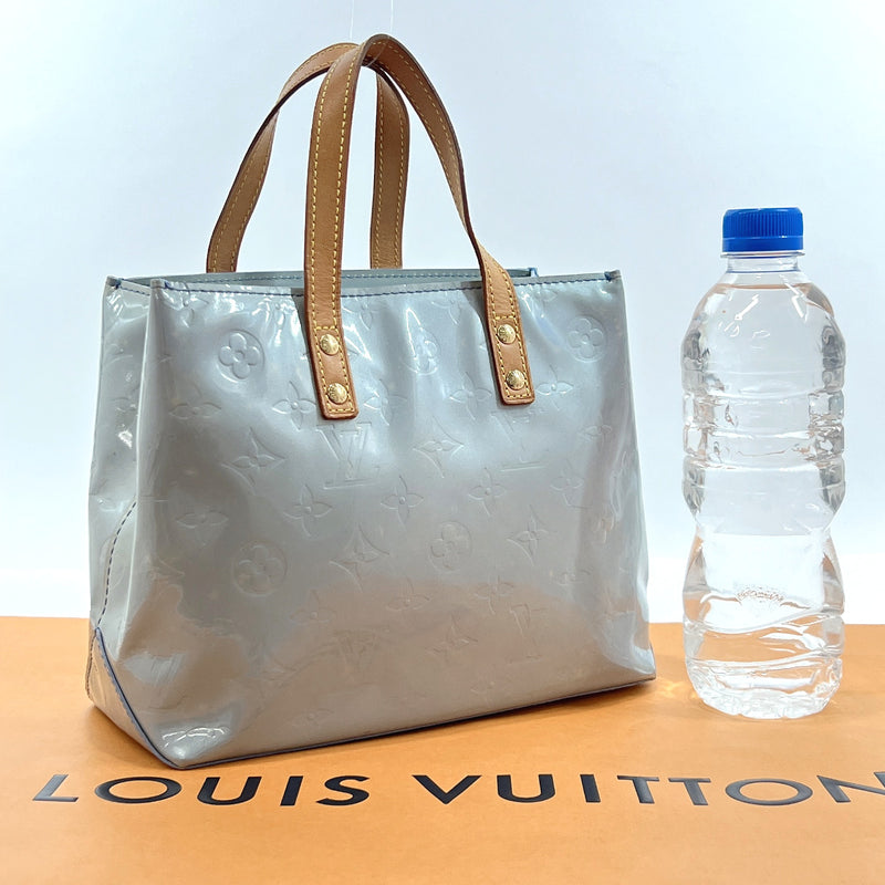 LOUIS VUITTON Tote Bag M91220 Lead PM Monogram Vernis blue blue Women –