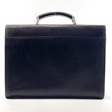 PRADA Briefcase VR0021 leather Black mens Used