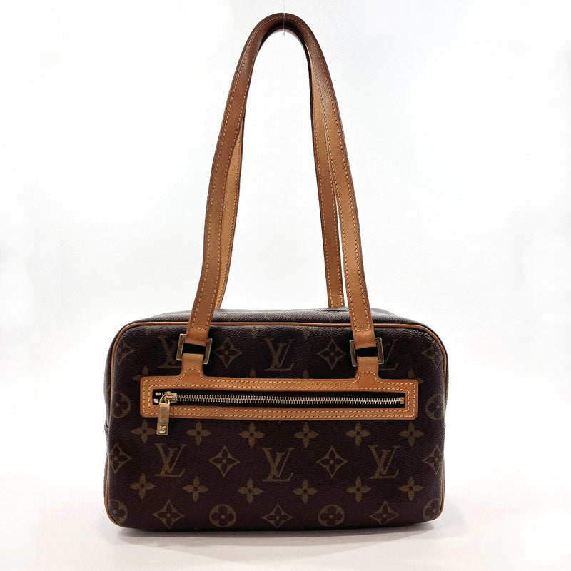 LOUIS VUITTON Louis Vuitton Monogram Cite MM Brown M51182 Women's Canvas  Handbag