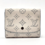 LOUIS VUITTON wallet M69213 Portefeiulle Iris Compact Monogram Mahina white white Women Used
