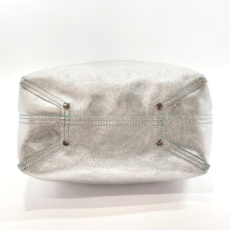 Tiffany & Co Suede 2 Way Reversible Tote Bag Blue ref.572554 - Joli Closet